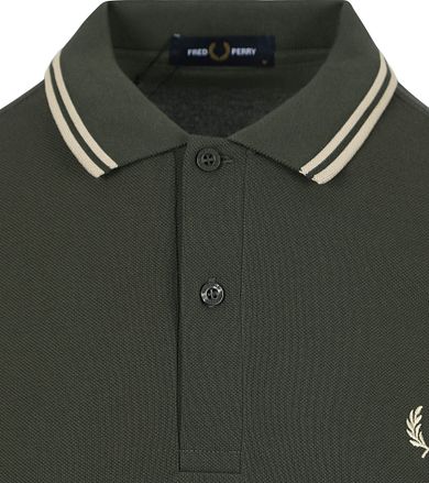 Fred Perry Polo M3600 Dunkelgrün U98