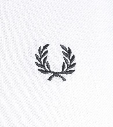 Fred Perry Poloshirt Wit