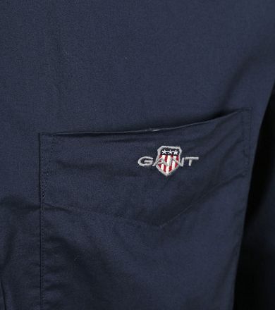 GANT Casual Skjorte i Poplin Navy