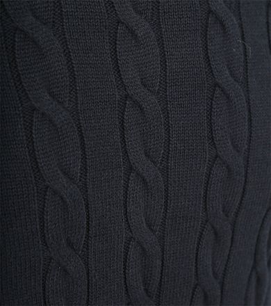 GANT Genser Kabel Marineblå