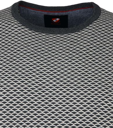 Suitable Cotton Zach Pullover Grey Design
