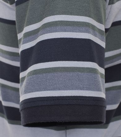 CASAMODA Poloshirt Streep Groen