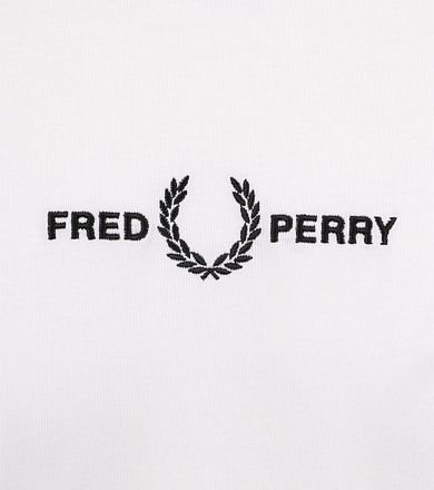 Fred Perry T-skjorte M4580 Hvit