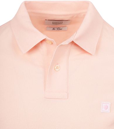 King Essentials The Rene Poloshirt Lichtroze
