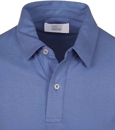 King Essentials The James Polo Shirt Royal Blue