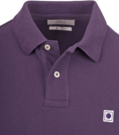 King Essentials The Rene Polo Shirt Purple