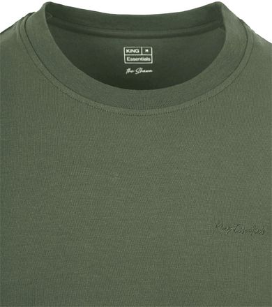 King Essentials The Shawn T-Shirt Olive Green
