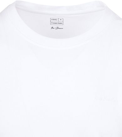 King Essentials The Shawn T-Shirt Wit
