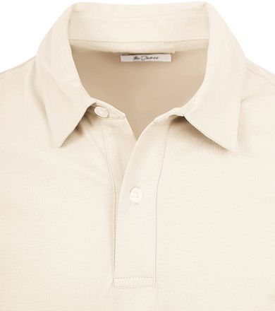 KING Essentials The James Poloskjorte Ecru