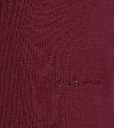 King Essentials The Shawn T-Shirt Burgundy