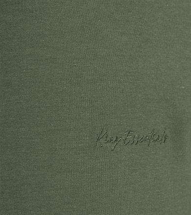 King Essentials The Shawn T-Shirt Olive Green