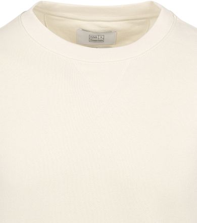 King Essentials The George Sweater Ecru