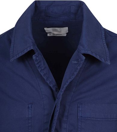 King Essentials The Benjamin Overshirt Navy