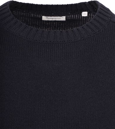 KnowledgeCotton Apparel Tröja Marinblå