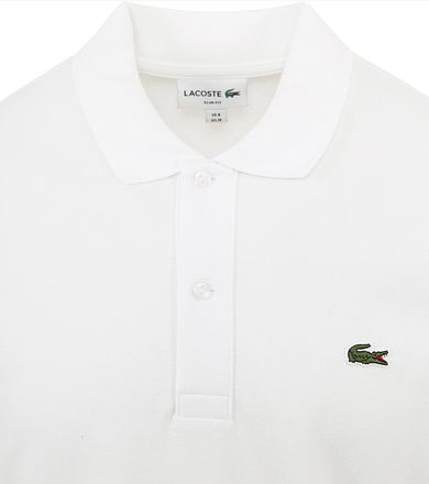 Lacoste Hvit Polo
