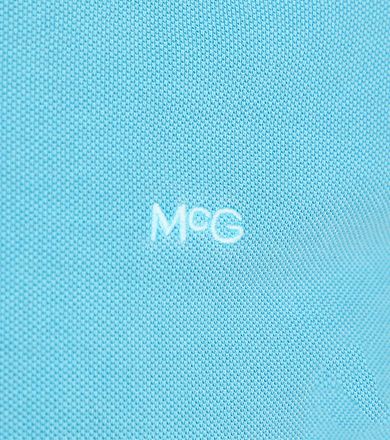 McGregor Piqué Polo Shirt Aqua Blue