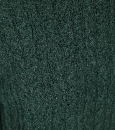 Lyle & Scott Cable Pullover Mørkegrønn