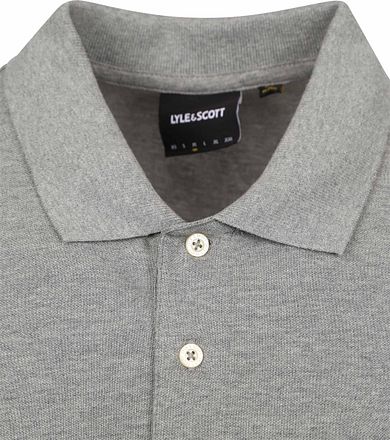 Lyle and Scott Polo Plain Grå