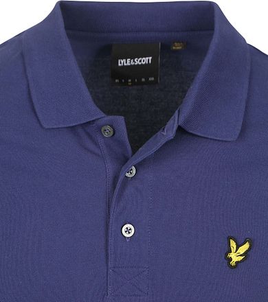 Lyle and Scott Polo Shirt Deep Indigo