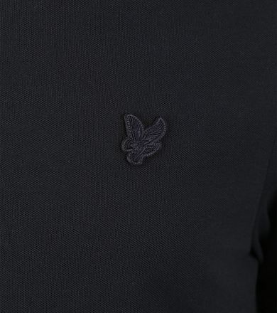 Lyle and Scott Tonal Eagle Polo Navy
