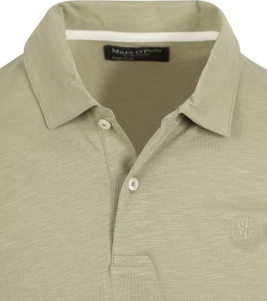 Marc O'Polo Poloshirt Slubs Salviegrønn