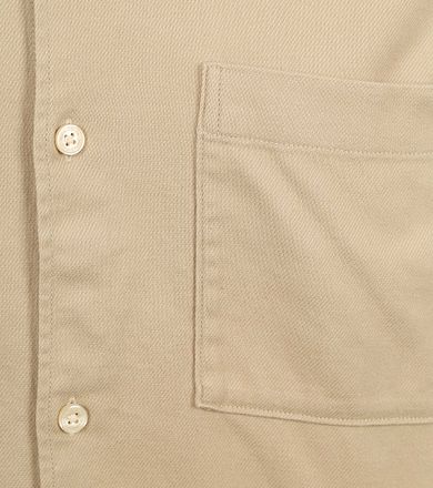 Marc O'Polo Shirt Twill Flannel Beige