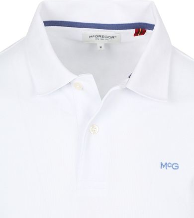 McGregor Piqué Polo Wit