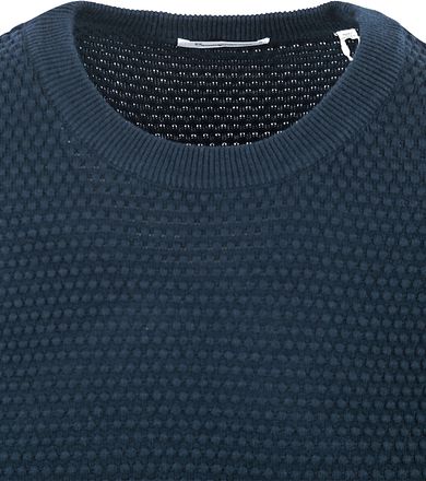 KnowledgeCotton Apparel Tröja Vagn Mörkblå