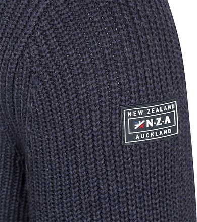 NZA Halvzip Tröja Ryder Marinblå