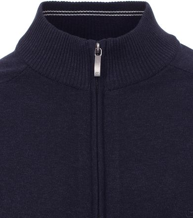 CASAMODA Vest Glidelås Mørkeblå