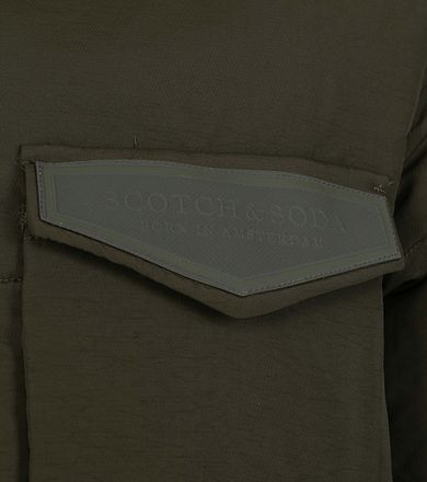 Scotch and Soda Vannavstøtende Jakke Mørkegrønn