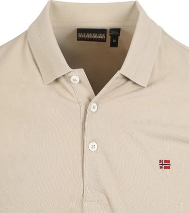 Napapijri Ealis Poloskjorte Beige