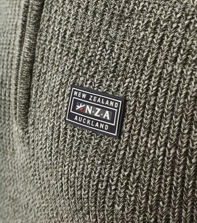 NZA Halv Zip Genser Drake Grønn