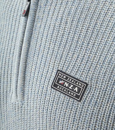 NZA Half Zip Trui Drake Lichtblauw