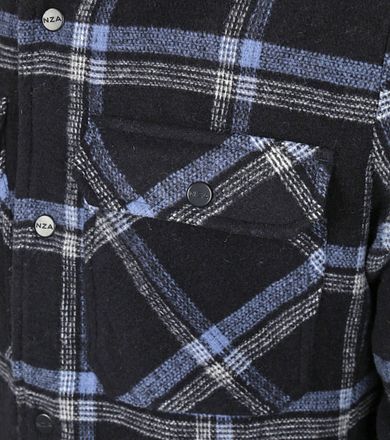 NZA Overshirt Alex Ullmix Blå