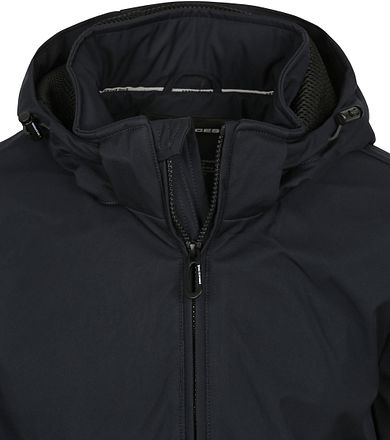 No Excess Jacka med Huva Marinblå