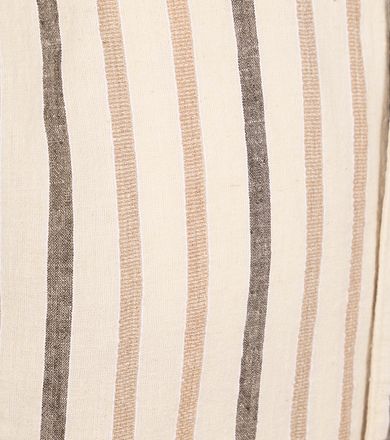 No Excess Kortärmad Linneskjorta Beige