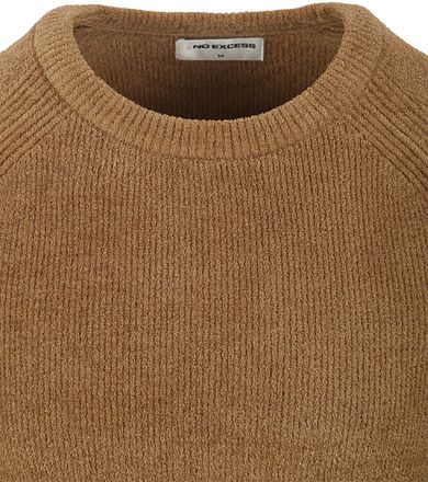 No Excess Pullover Ribknit Khaki