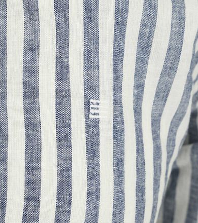 No Excess Shirt Stripes Blue