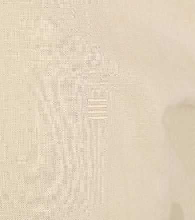 No Excess Skjorte Linblanding Beige