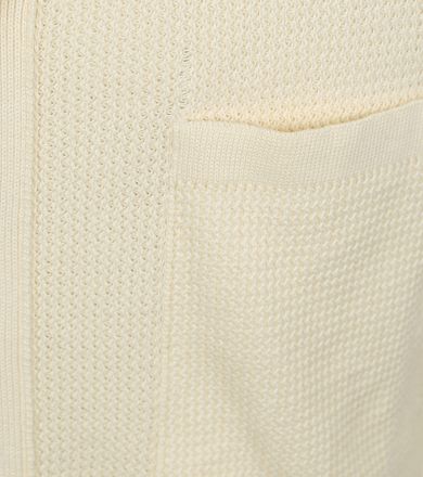 KnowledgeCotton Apparel Knitted Top Off White