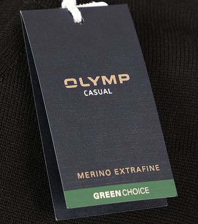 OLYMP Casual Tröja Ull Marinblå
