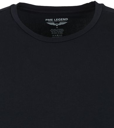 PME Legend Basic T-shirt 2-Pack O-Neck Black
