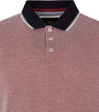 Suitable Knitted Polo Rot