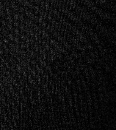 CASAMODA Strickjacke Zip Schwarz