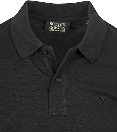 Scotch And Soda Core Piqué Polo Sort