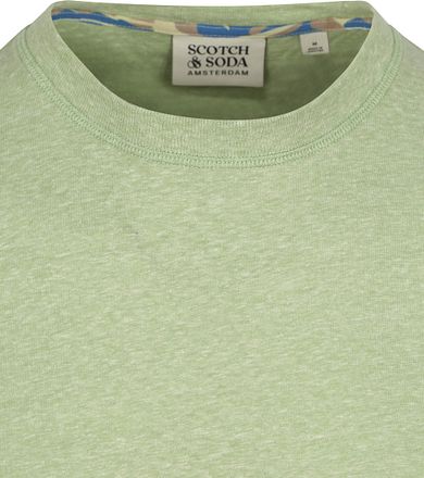 Scotch And Soda T-skjorte Melange Grønn