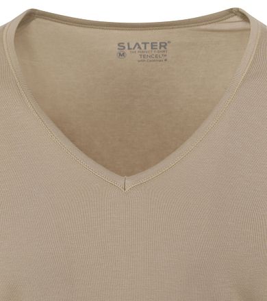 Slater 2-pakning V-hals Usynlig Undertrøyer