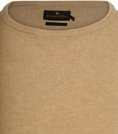 Steppin' Out Genser i Merinoull Beige