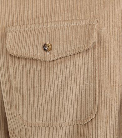 Suitable Over-shirt Corduroy Khaki